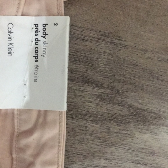 ‼️BRAND NEW NWT PRICE DROPPED‼️NWT Calvin Klein Blush Pink Pants - Picture 6 of 8